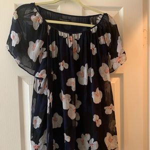 Banana Republic Floral Blouse